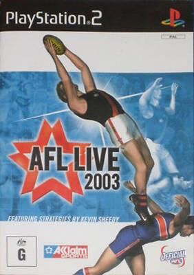 AFL Live 2003 - OVP - PS2 - EN