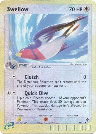 Swellow - 45/97 - Reverse Holo - EN