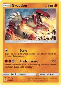 Groudon 113/236 - Pokémon TCG