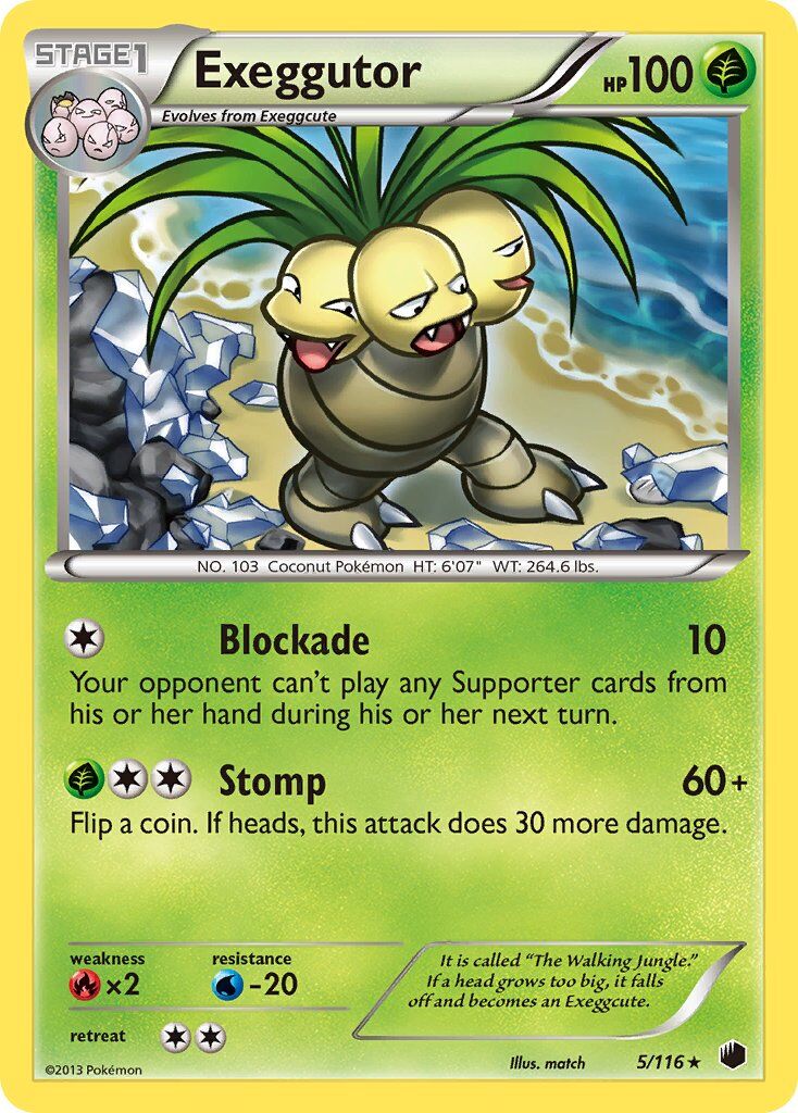 Exeggutor - 5/116 - EN Exeggutor - 5/116 - EN