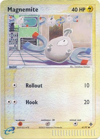 Magnemite - 61/97 - Reverse Holo - EN