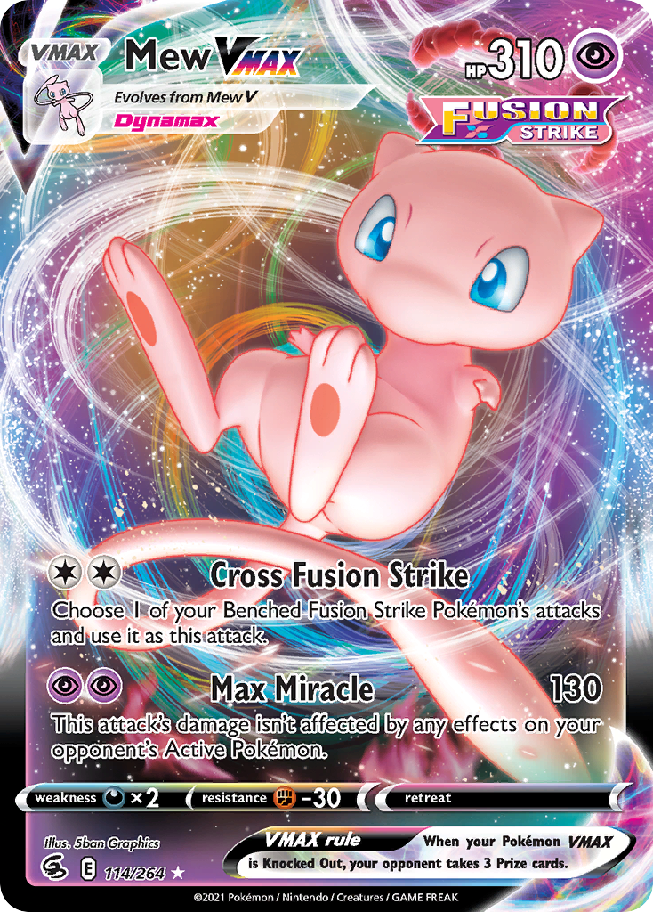 Mew VMAX - 114/264 - EN Mew VMAX - 114/264 - EN
