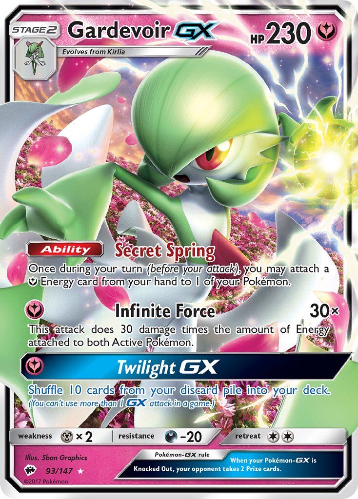 Gardevoir-GX - 93/147 - EN