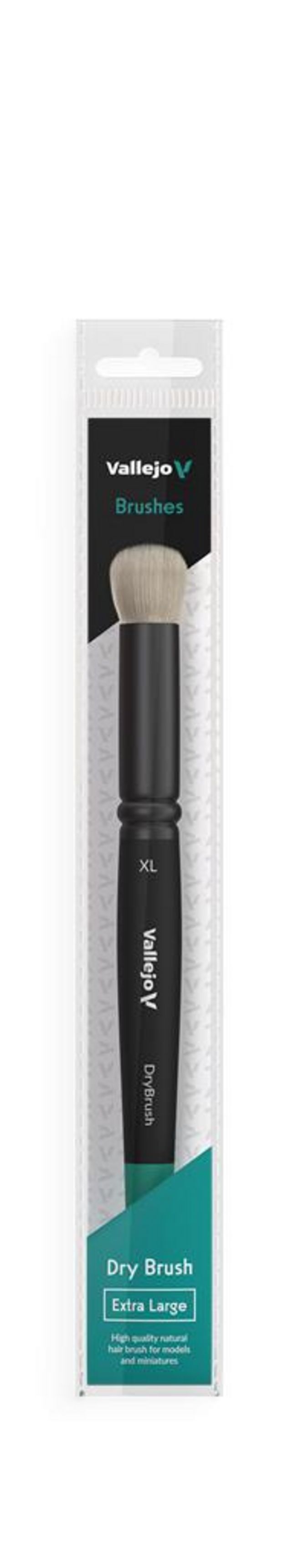 Vallejo - Brush / Dry Brush Natural Hair Dry Brush Extra Large Vallejo - Brush / Dry Brush Natural Hair Dry Brush Extra Large