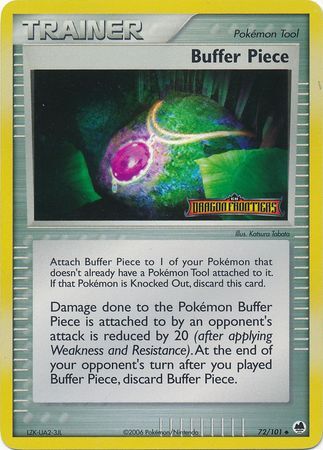 Buffer Piece - 72/101 - Reverse Holo - EN