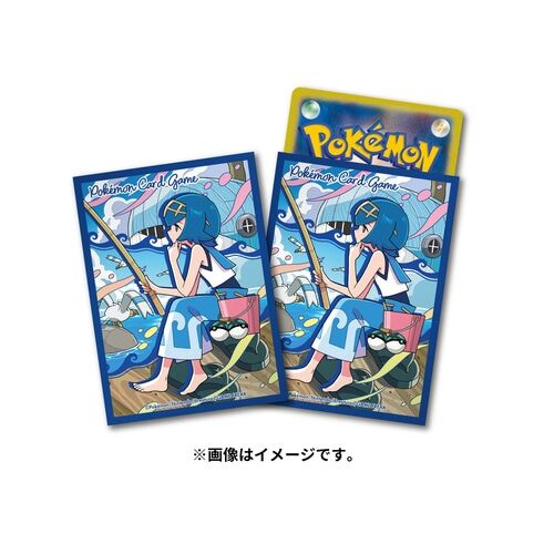 Pokemon Center Original Deck Sleeves Lana & Wingull Pokemon Center Original Deck Sleeves Lana & Wingull