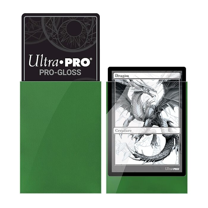 Green Deck Protector Standard (100) NEW SIZE
