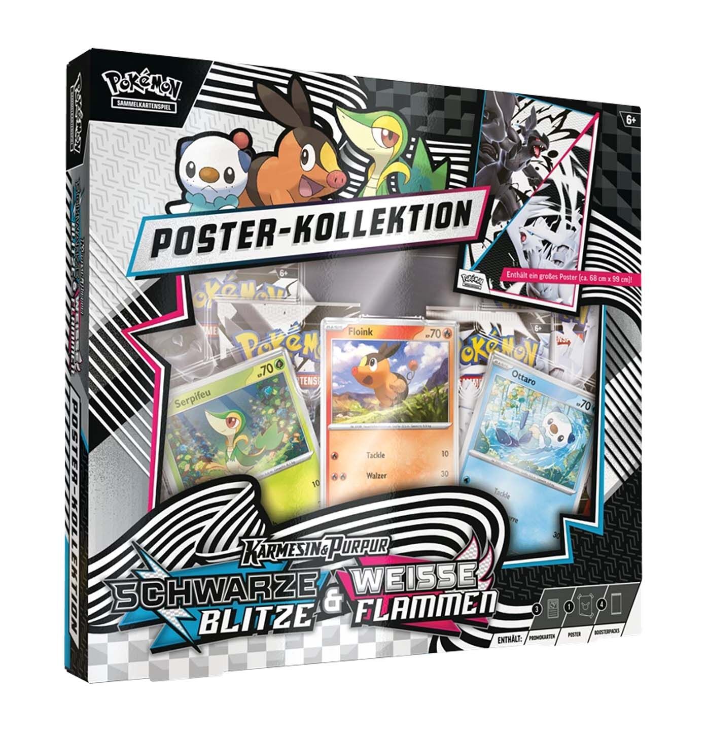 Pokémon TCG: Schwarze Blitze & Weisse Flammen KP10.5 - Einall Poster Kollektion - DE Pokémon TCG: Schwarze Blitze & Weisse Flammen KP10.5 - Einall Poster Kollektion - DE