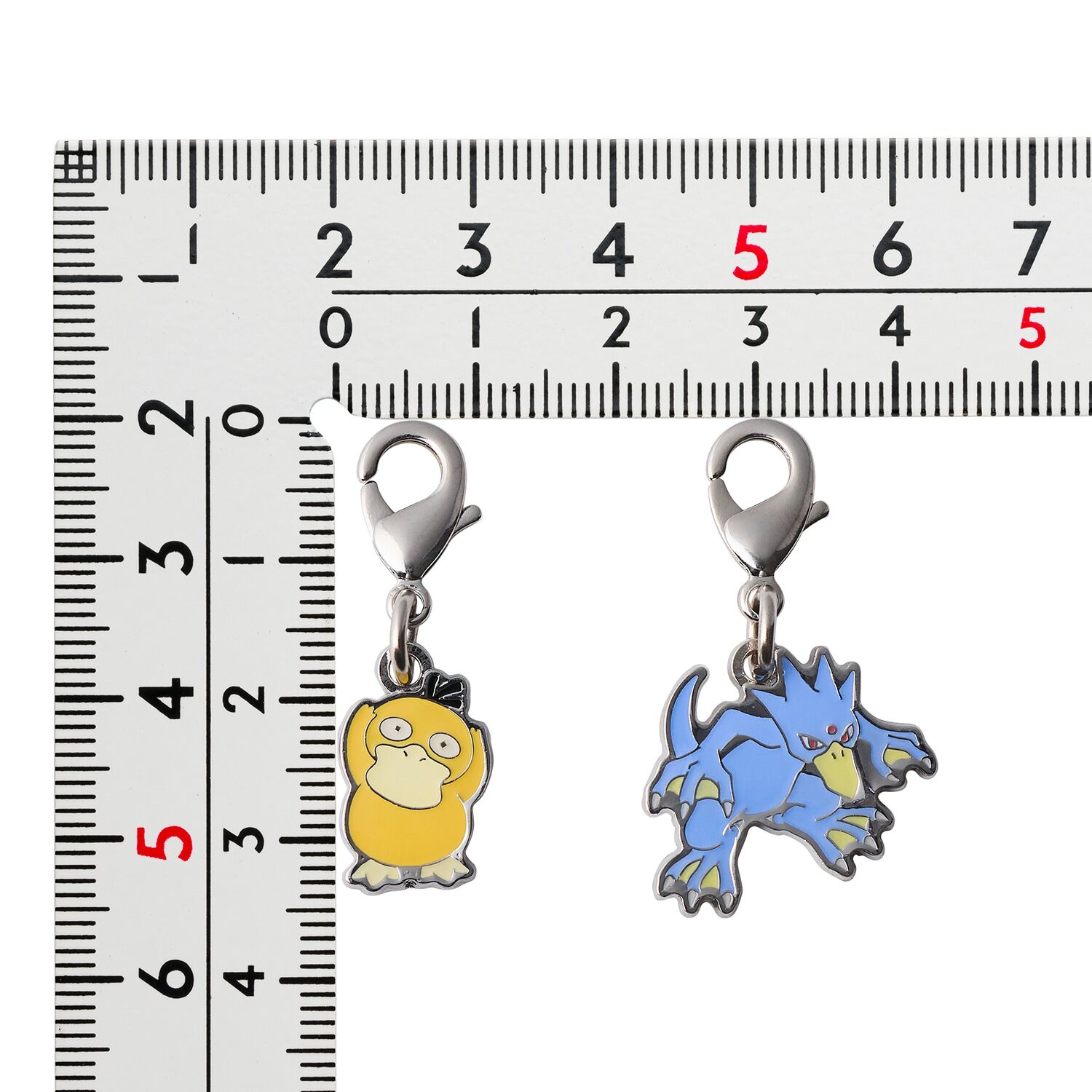 Pokemon Center - Psyduck & Golduck Schlüsselanhänger - 2 Stück