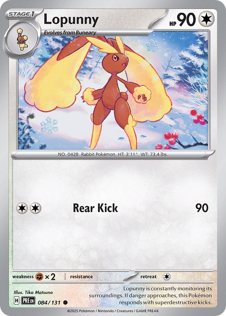 Lopunny - 084/131 - EN Lopunny - 084/131 - EN