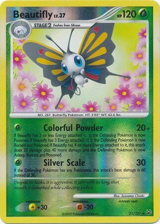 Beautifly - 21/127 - Reverse Holo - EN Beautifly - 21/127 - Reverse Holo - EN