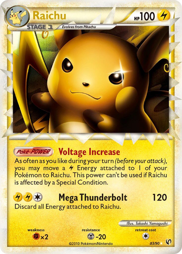 Raichu - 83/91 - EN
