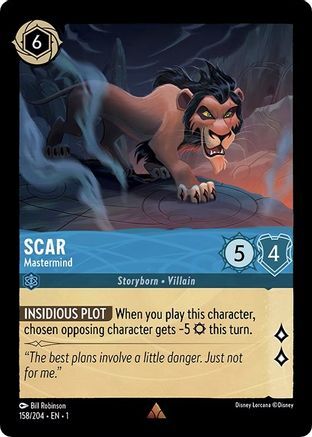 Scar - Mastermind - 158/204 - EN