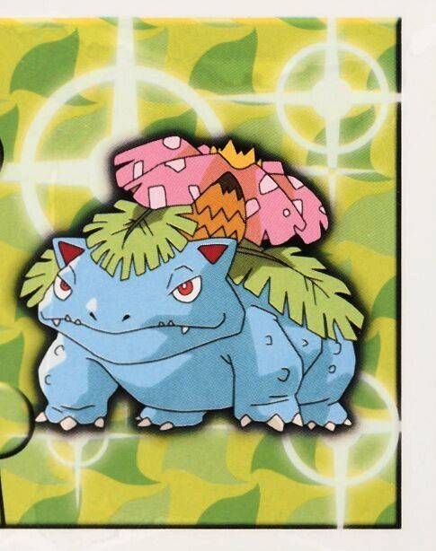 Venusaur - 190 - Merlin Sticker Series 1
