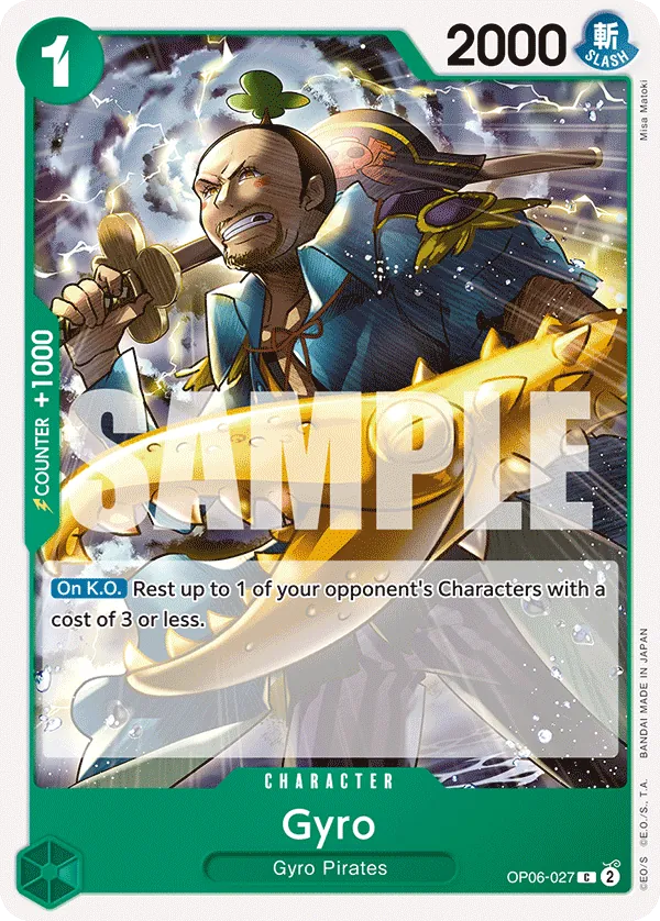 Gyro - OP06-027 Gyro - OP06-027