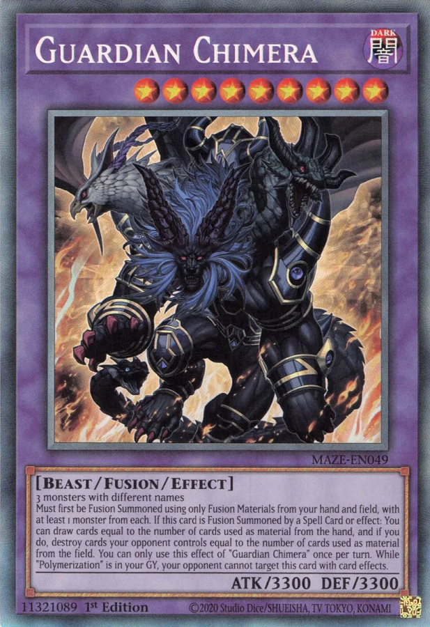 Guardian Chimera - MAZE-EN049 - Collectors Rare - 1. Auflage