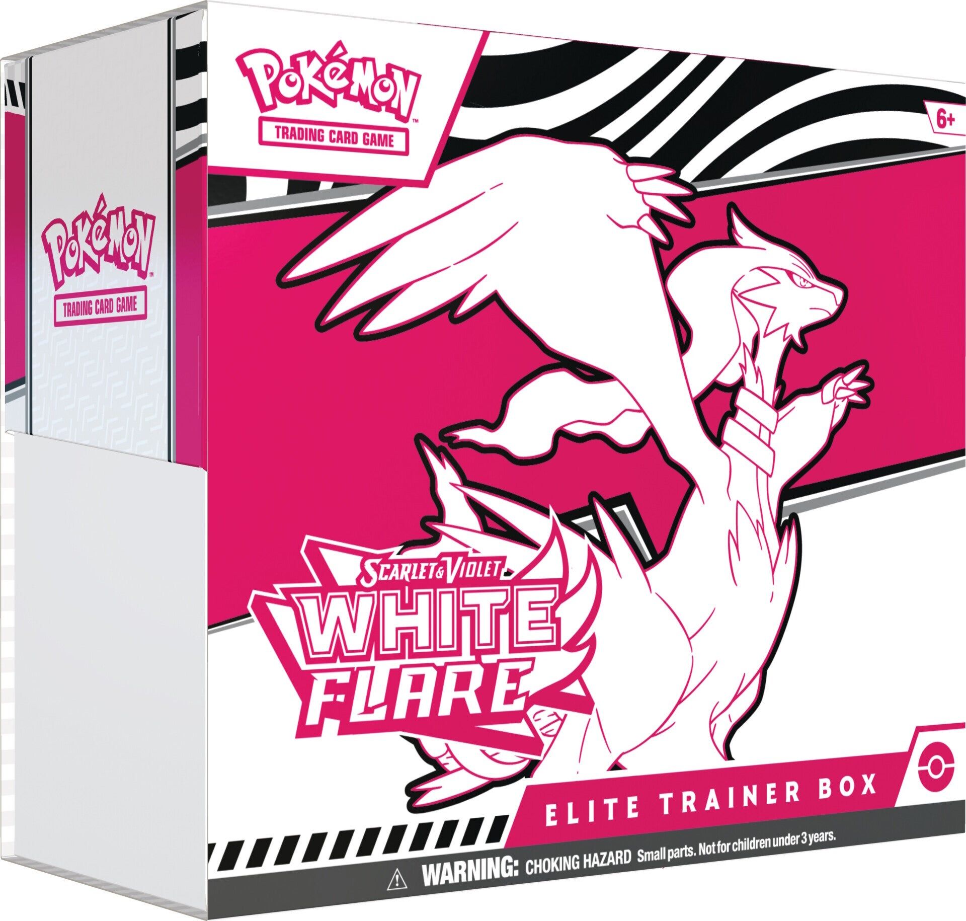 Pokémon TCG: Scarlet & Violet SV10.5 - White Flare Reshiram Elite Trainer Box - EN Pokémon TCG: Scarlet & Violet SV10.5 - White Flare Reshiram Elite Trainer Box - EN