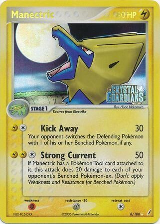 Manectric - 8/100 - Reverse Holo - EN Manectric - 8/100 - Reverse Holo - EN
