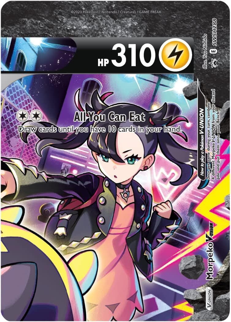 Pokémon Crown Zenith Morpeko V-UNION Premium Playmat Collection Box - EN