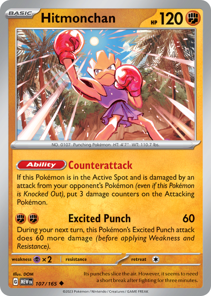 Hitmonchan - 107/207 - EN