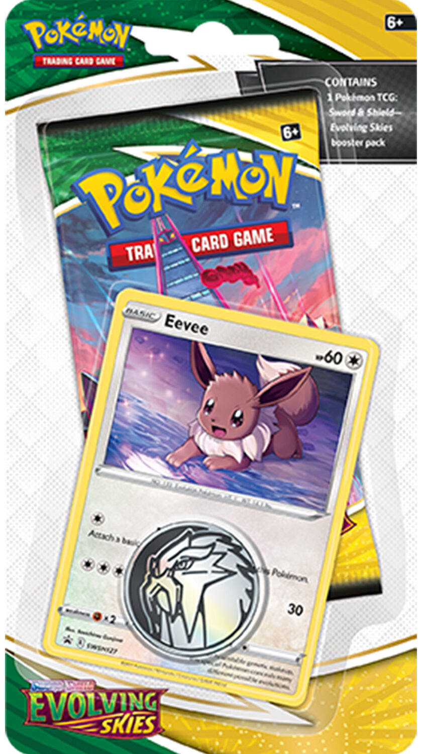 Pokémon Sword & Shield Evolving Skies Eevee Checklane Blister - EN