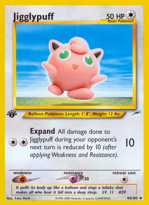 Jigglypuff - 44/113 - 1st Edition - EN