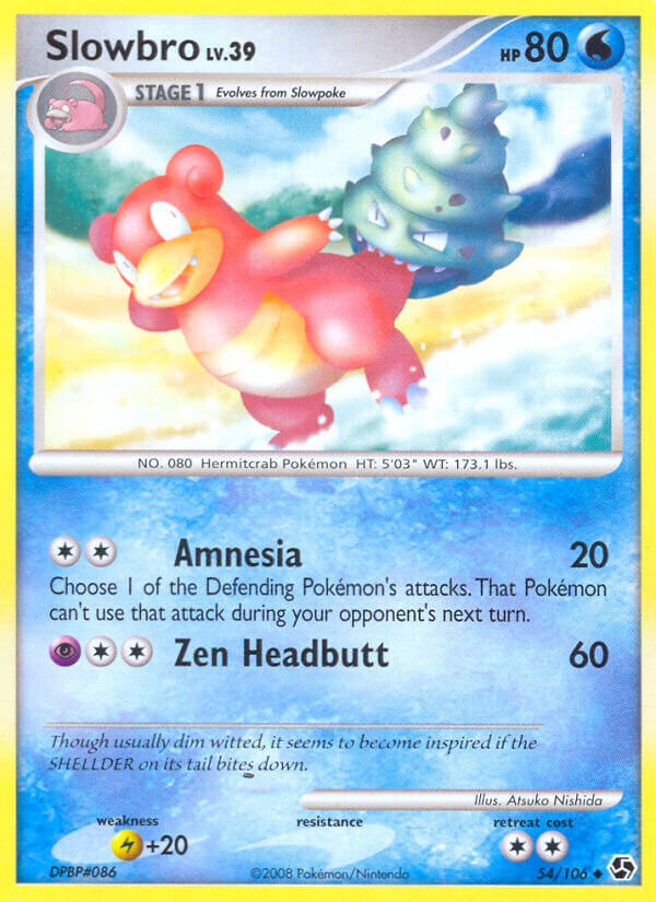 Slowbro - 54/106 - Reverse Holo - EN