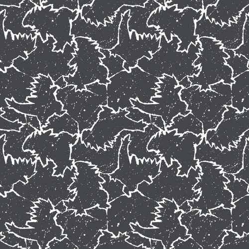 Pokemon Center Original SARASA Shirts Tyranitar pattern
