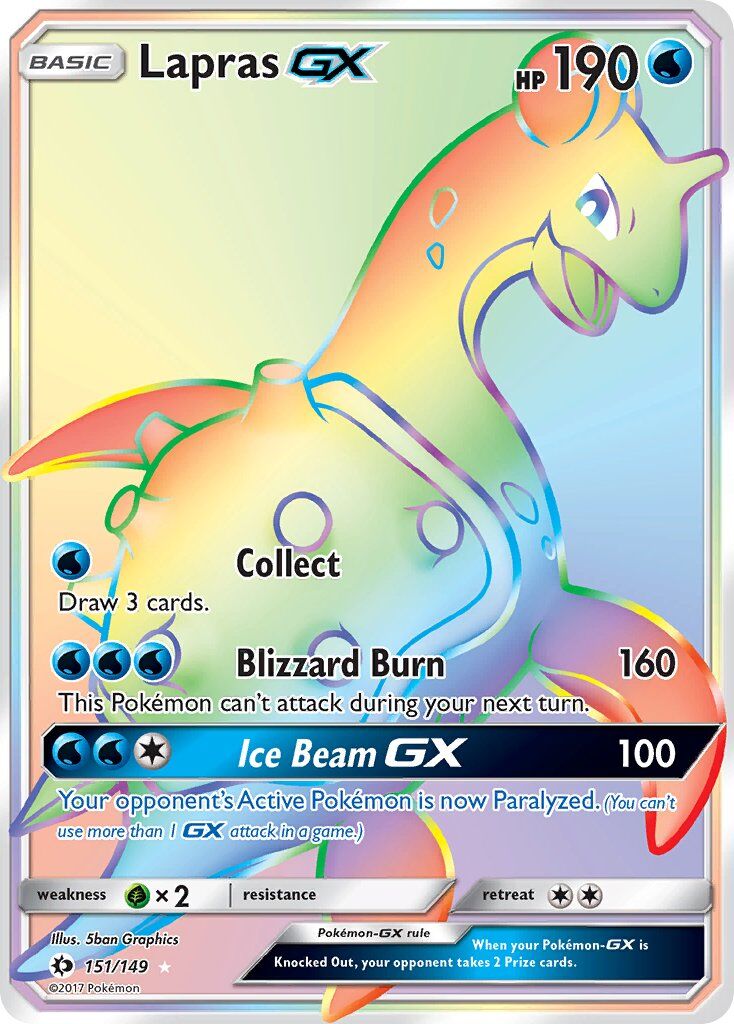 Lapras-GX - 151/149 - EN Lapras-GX - 151/149 - EN