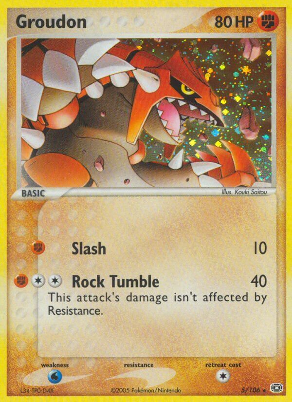 Groudon - 5/106 - EN Groudon - 5/106 - EN