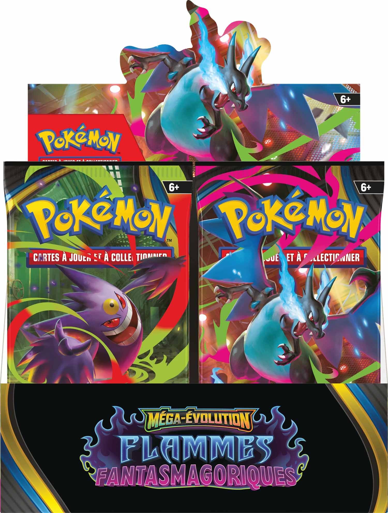 Pokémon JCC: Méga-Évolution - Flammes Fantasmagoriques Booster Display (36 Packs) - FR
