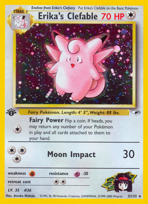 Erika’s Clefable - 3/132 - EN Erika’s Clefable - 3/132 - EN