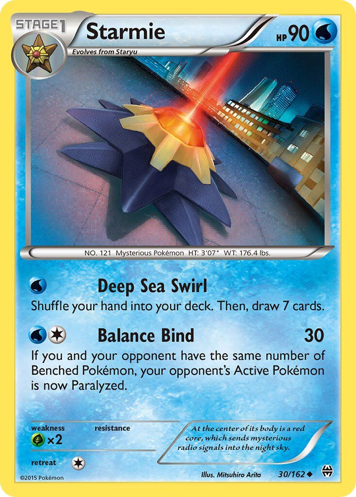 Starmie - 30/162 - EN