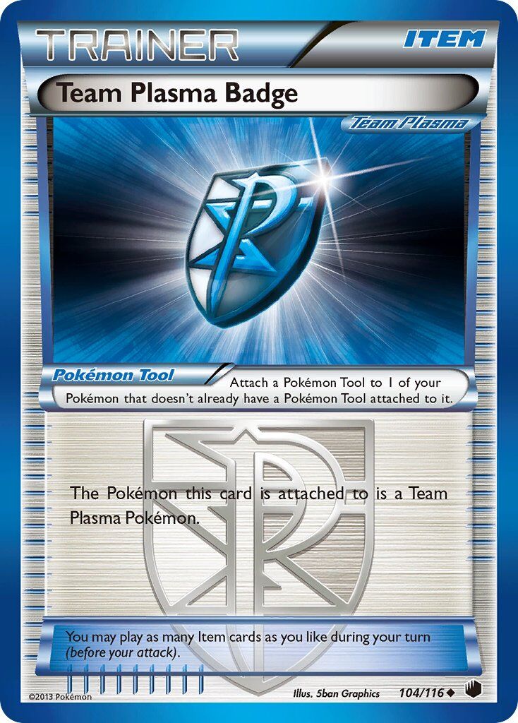 Team Plasma Badge - 104/116 - EN