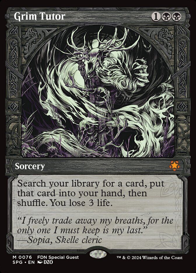 Grim Tutor - SPG 76