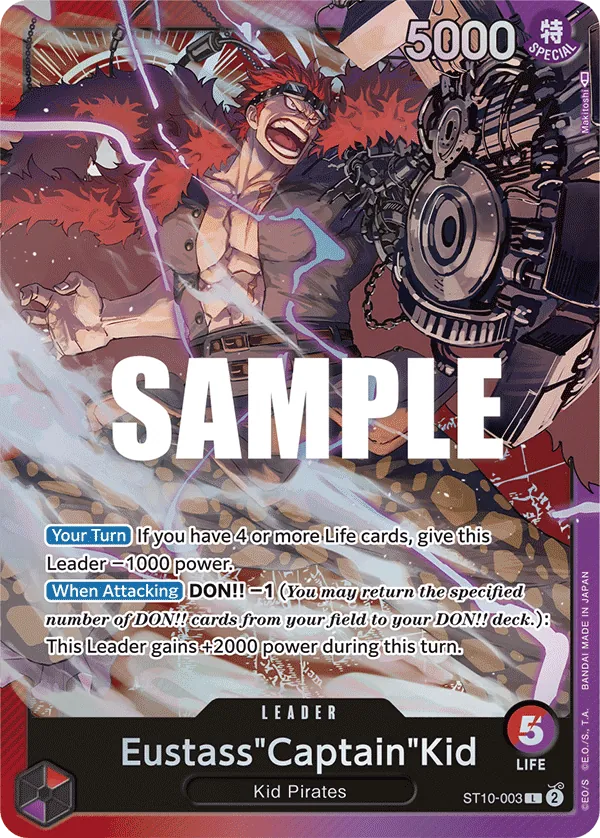 Eustass"Captain"Kid - ST10-003 Eustass"Captain"Kid - ST10-003