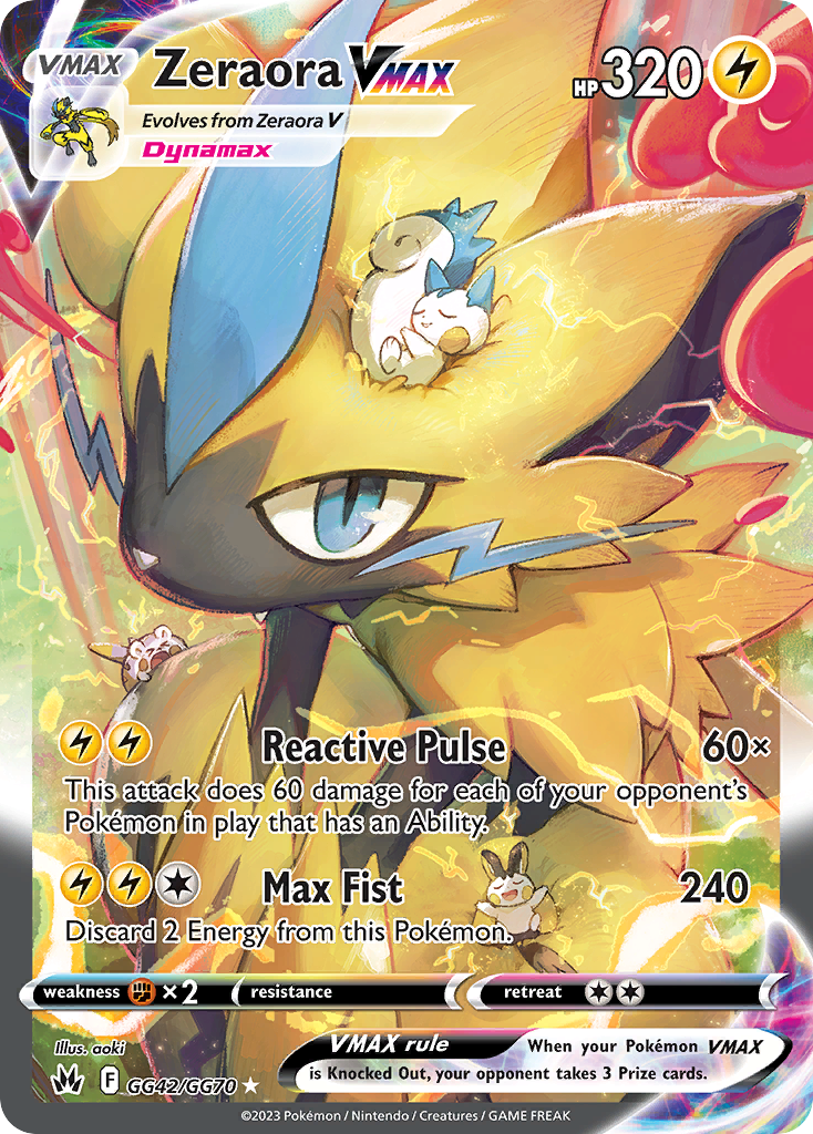 Zeraora VMAX - GG42/GG70 - EN