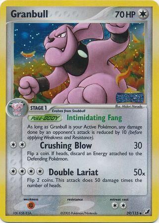 Granbull - 39/115 - Reverse Holo - EN Granbull - 39/115 - Reverse Holo - EN