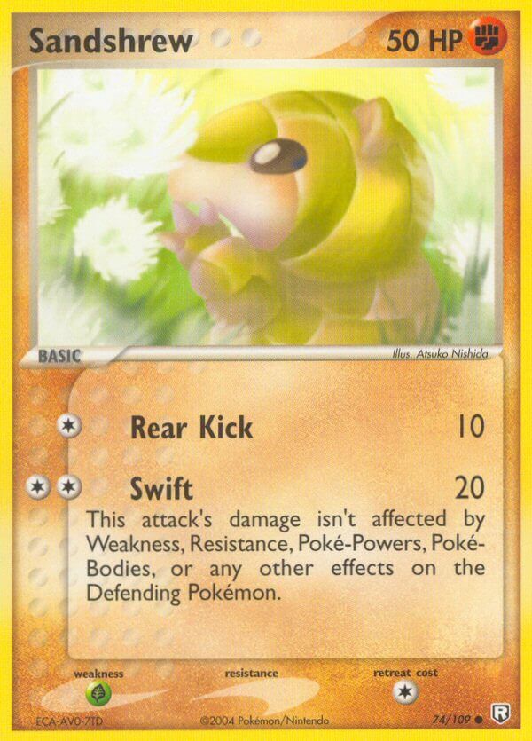 Sandshrew - 74/109 - Reverse Holo - EN Sandshrew - 74/109 - Reverse Holo - EN