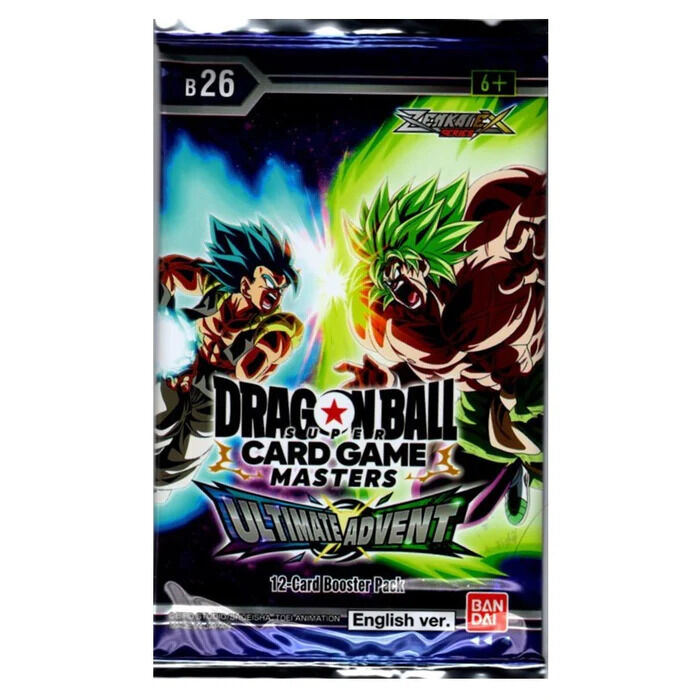 Dragonball Super Card Game - Masters Zenkai Series Ex Set 09 B26 Booster Pack - EN Dragonball Super Card Game - Masters Zenkai Series Ex Set 09 B26 Booster Pack - EN