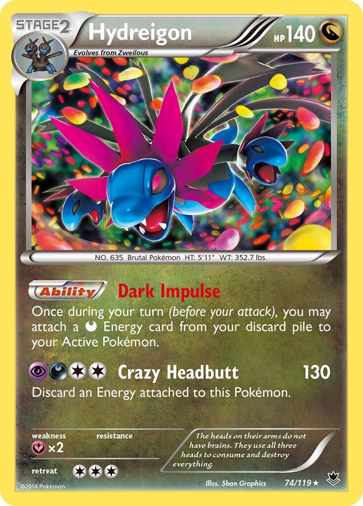 Hydreigon - 74/119 - EN