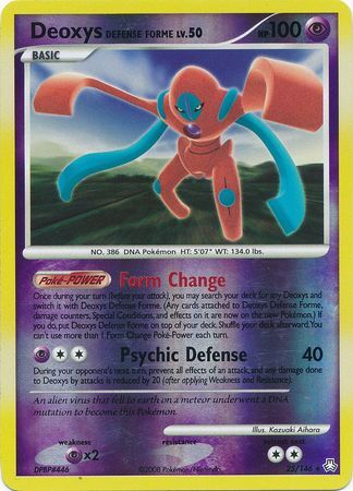 Deoxys Defense Forme - 25/146 - Reverse Holo - EN Deoxys Defense Forme - 25/146 - Reverse Holo - EN