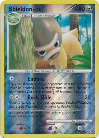 Shieldon - 62/127 - Reverse Holo - EN