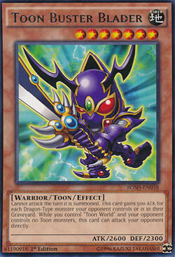 Toon-Buster-Klingenkämpfer - Yu-Gi-Oh!