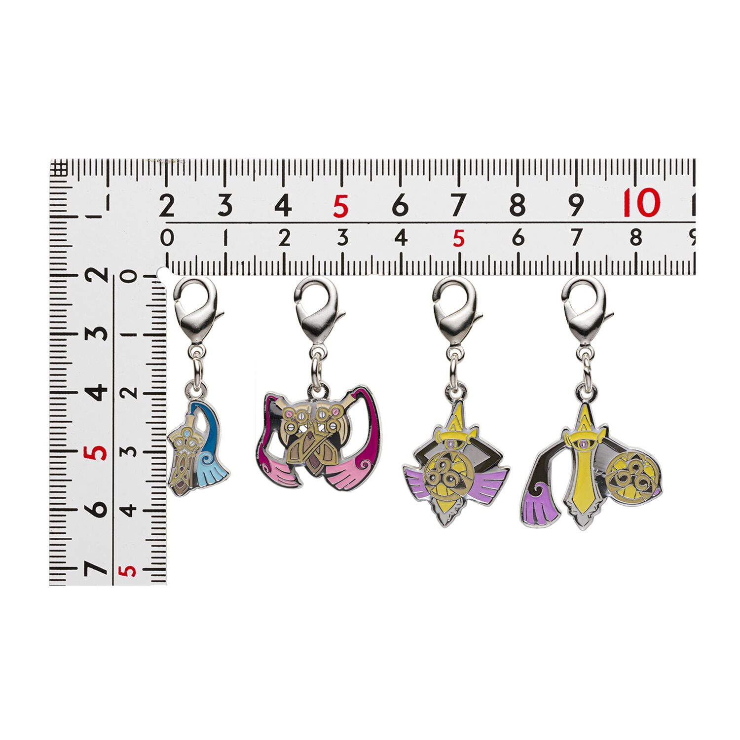 Pokemon Center - Honedge, Doublade, Aegislash Schlüsselanhänger - 4 Stück