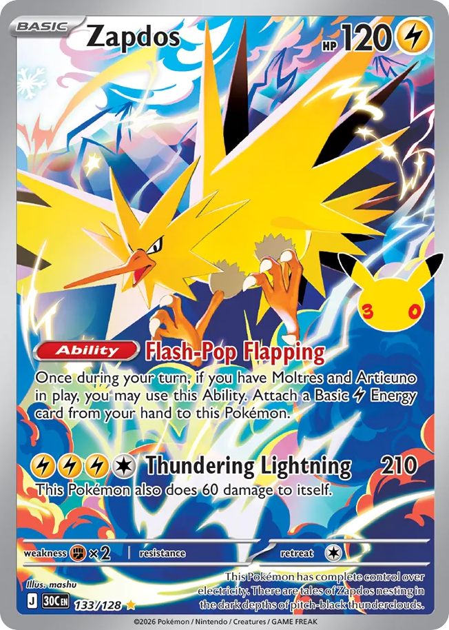 Zapdos - 133/128 - EN Zapdos - 133/128 - EN