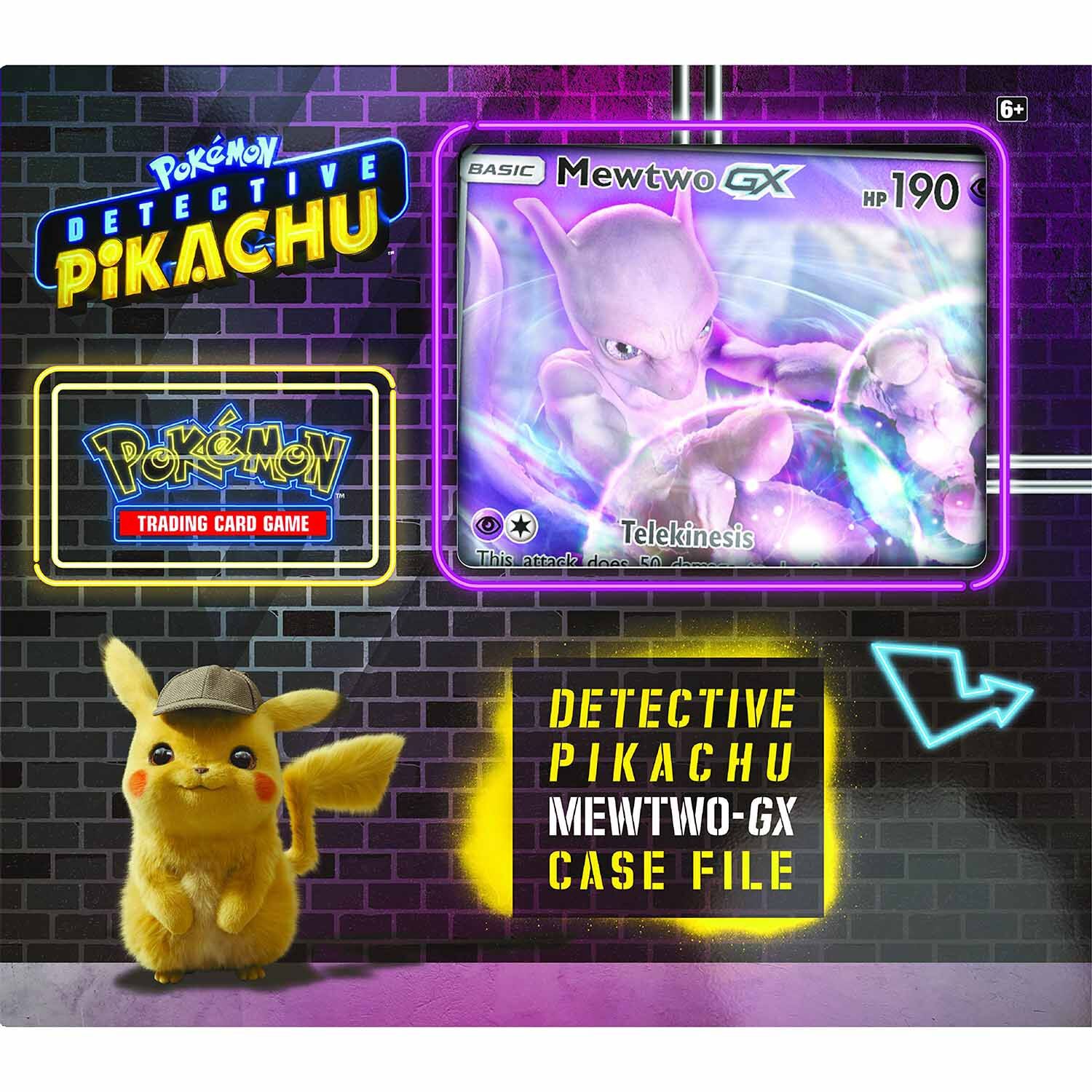 Pokémon Detective Pikachu Mewtwo-GX Case File Collection Box - EN