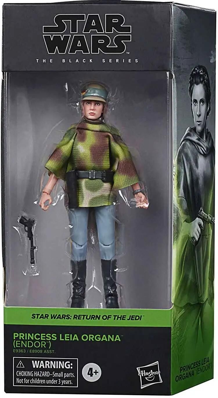 Star Wars Return of the Jedi Black Series Princess Leia Organa Action Figure [Endor]