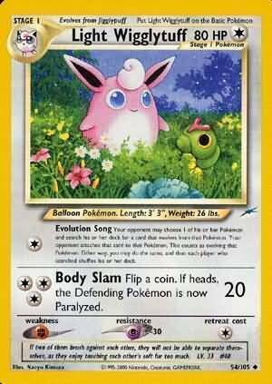 Light Wigglytuff - 54/113 - Unlimited - EN