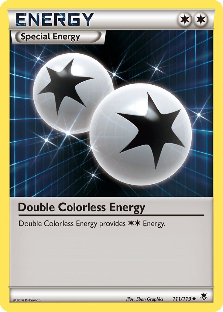 Double Colorless Energy - 111/119 - EN